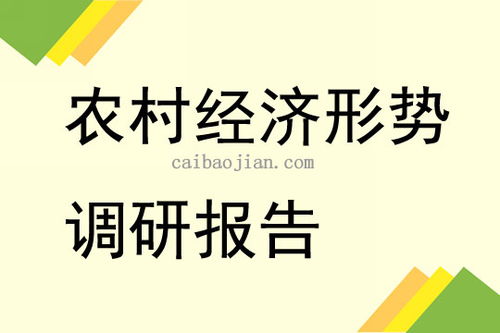 農(nóng)村經(jīng)濟(jì)形勢(shì)分析調(diào)研報(bào)告3篇
